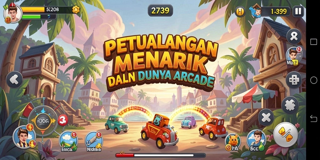Screenshot utama 2739 menampilkan karakter dalam aksi Arcade yang seru.