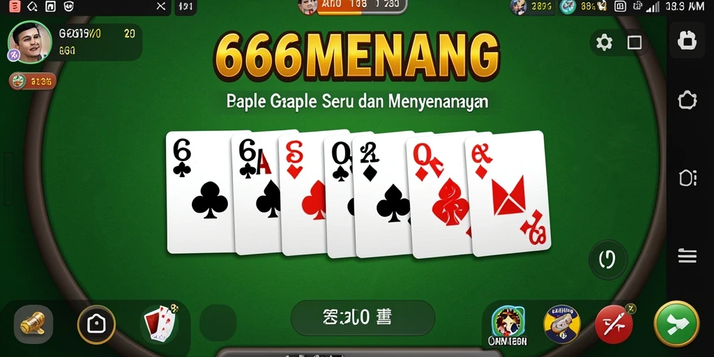Tampilan gameplay seru dan menarik dari 666MENANG.