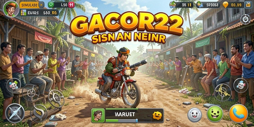 Screenshot GACOR22 menampilkan gameplay simulasi yang asyik.
