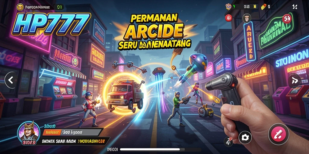 Tampilan gameplay HP777 yang menantang dan seru.
