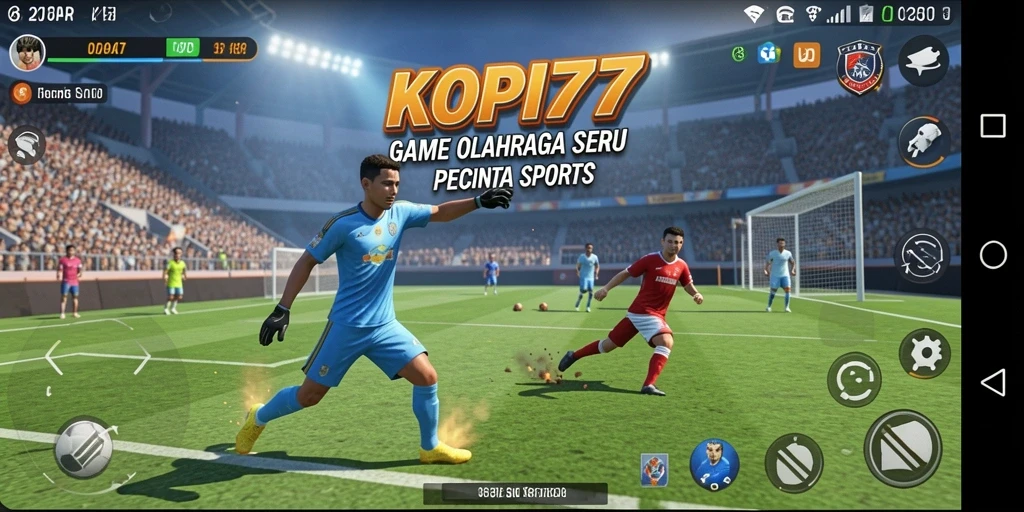 Tampilan gameplay seru di KOPI77 dengan berbagai olahraga.