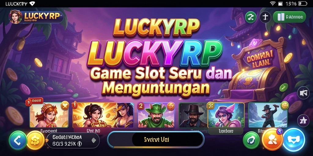 Tampilan gameplay Slot yang menantang dan seru di LUCKYRP.