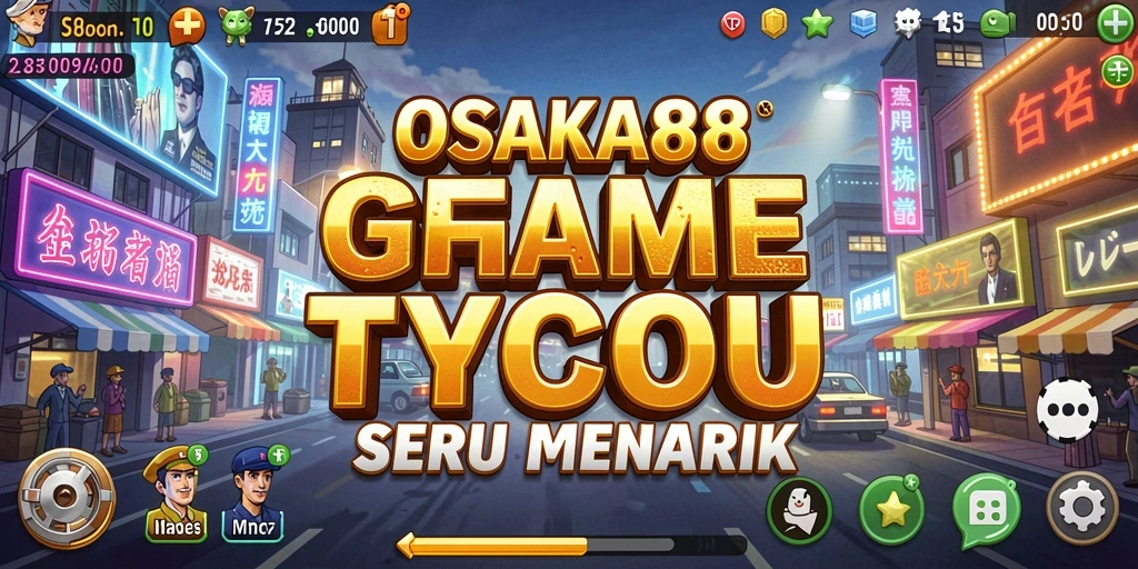 Gameplay OSAKA88 yang seru dalam mengelola bisnis.
