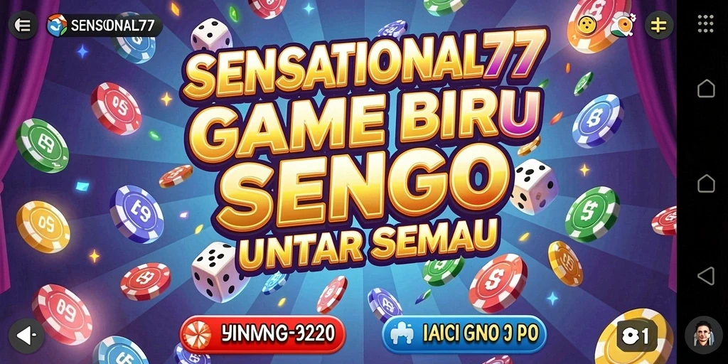 Screenshot gameplay SENSATIONAL77 yang memperlihatkan momen seru Bingo.