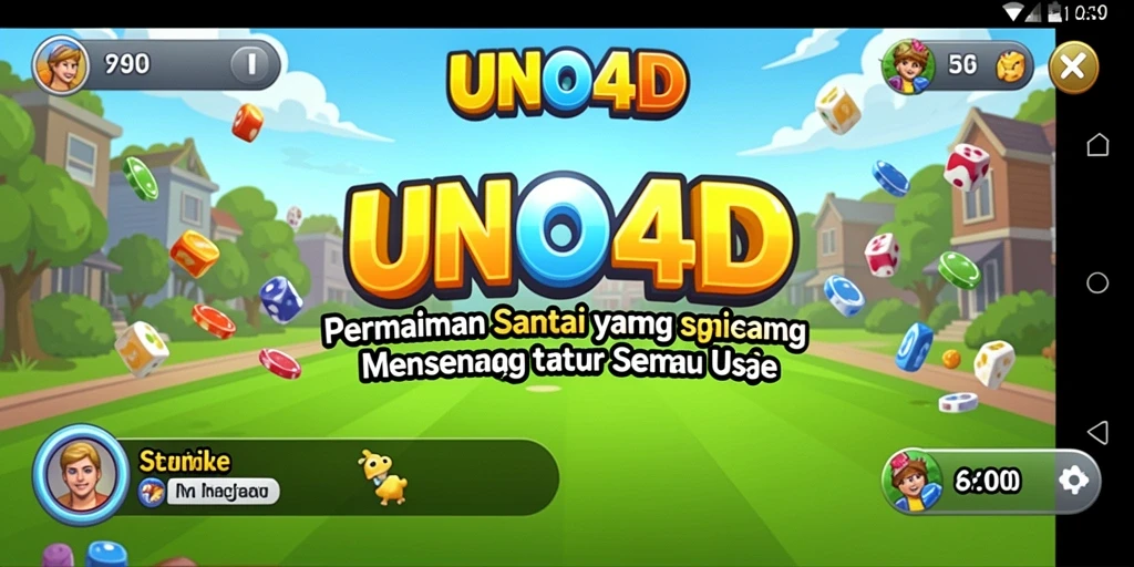 Tangkapan layar dari gameplay <strong>UNO4D</strong> yang seru dan menarik.